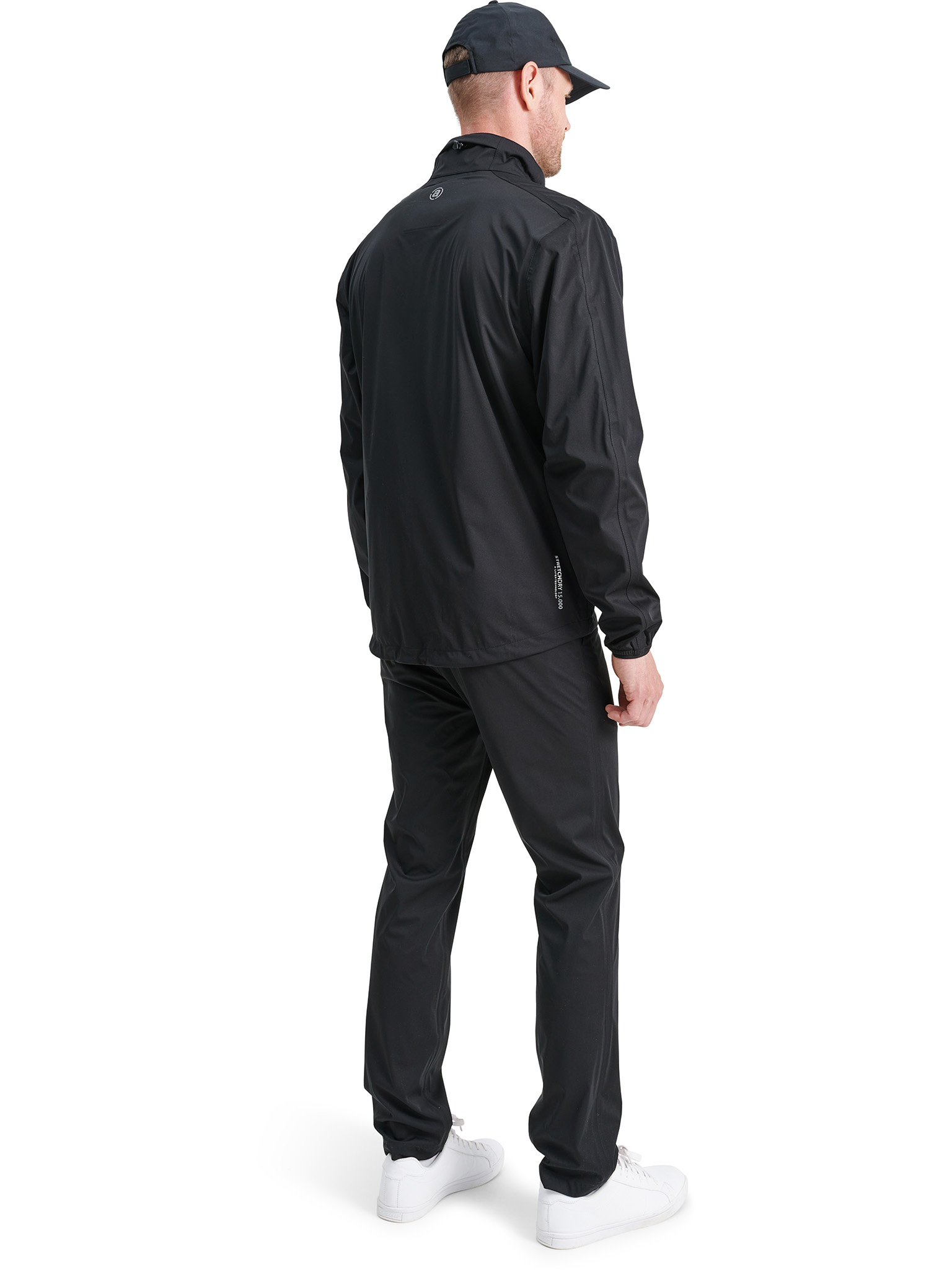 Mens Bounce rainjacket - black