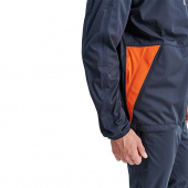Bounce rainjacket - navy/orange