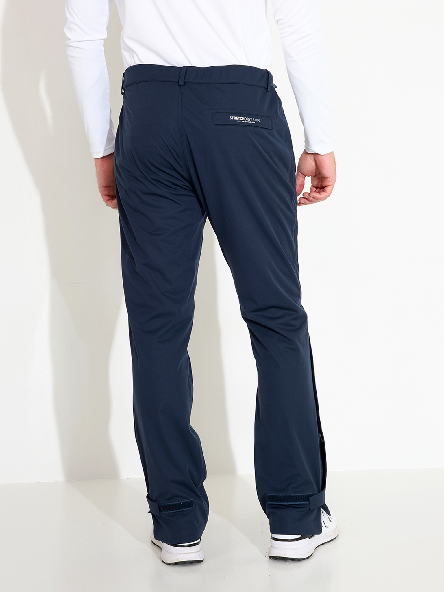 Mens Bounce raintrousers - navy
