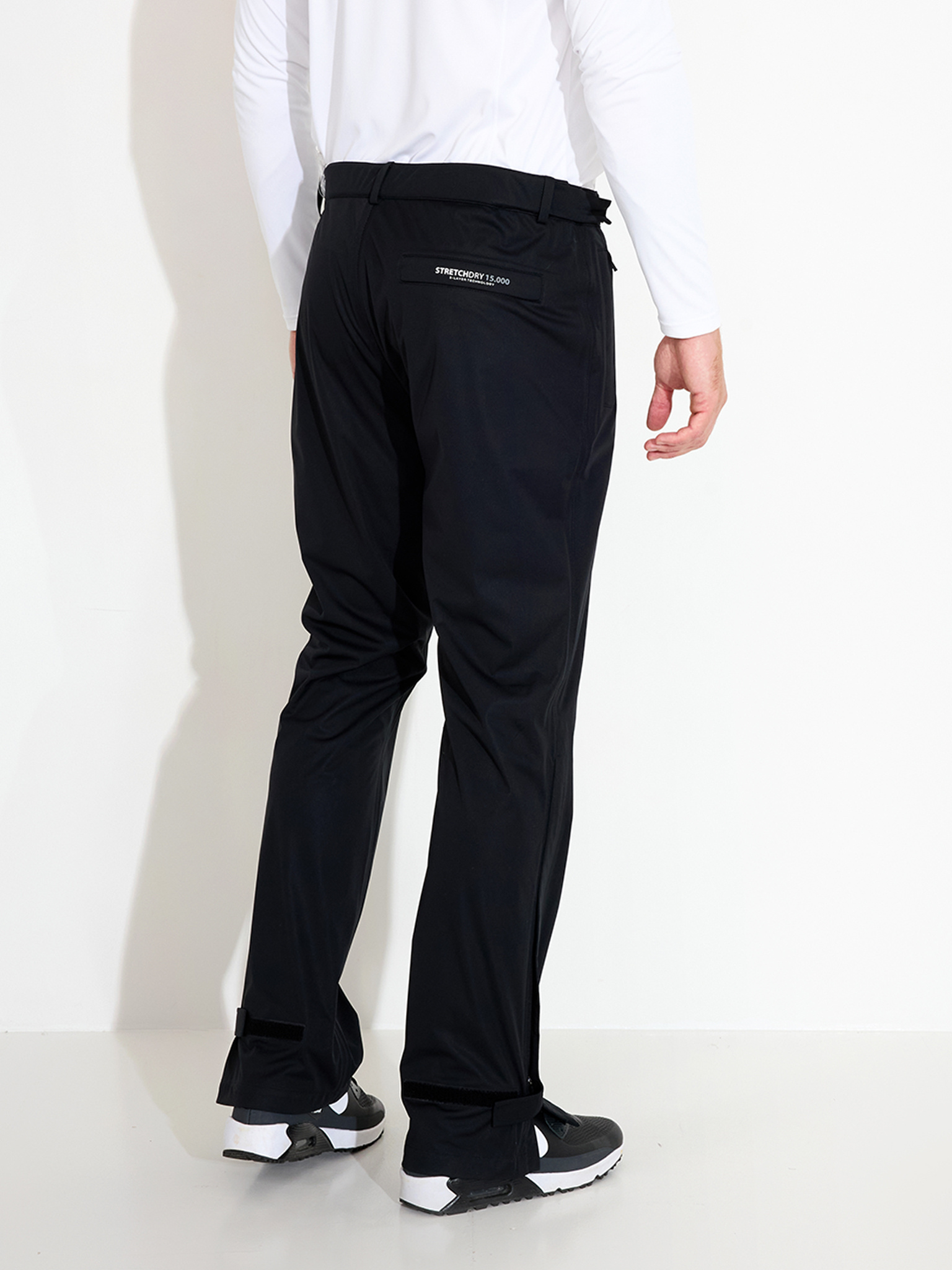 Mens Bounce raintrousers - black