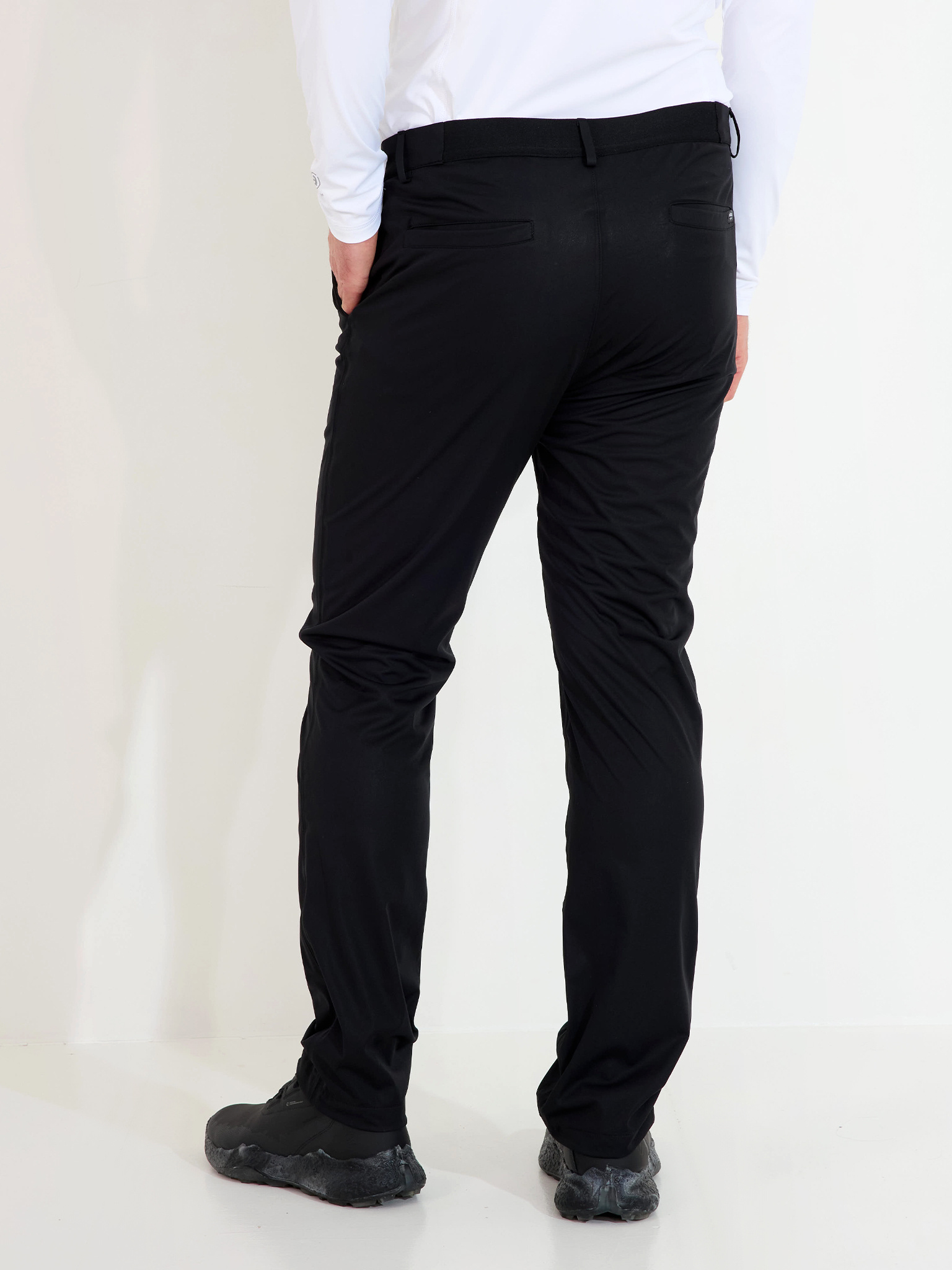 Mens Bounce waterproof trousers - black