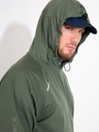 Mens Bounce waterproof hoodie - forest Mens Bounce waterproof hoodie - forest