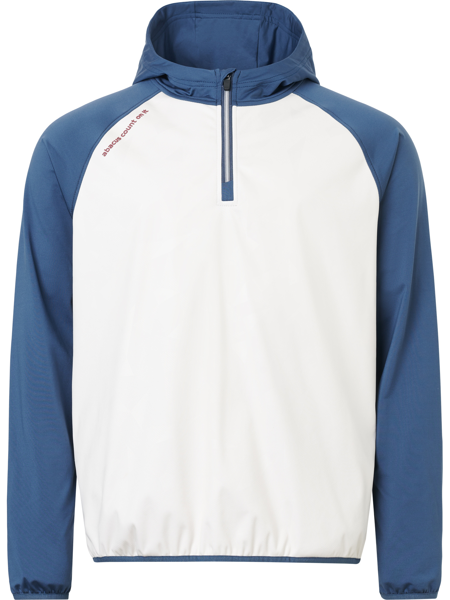 Mens Kingsbarns hybrid hoodie - steelblue