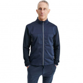 Mens Dornoch softshell hybrid  jacket - marinblå