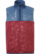 Mens Kingsbarns hybrid vest - cranberry Mens Kingsbarns hybrid vest - cranberry