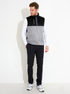 Mens Kingsbarns hybrid vest - grey Mens Kingsbarns hybrid vest - grey