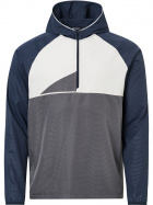Mens Lanark stretch windhoodie - navy/grey Mens Lanark stretch windhoodie - navy/grey
