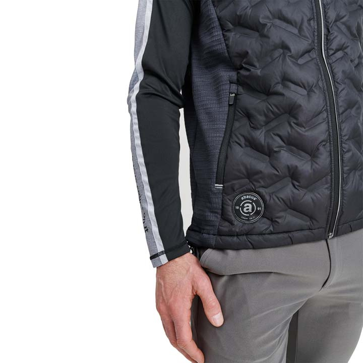 Mens Elgin hybrid vest - black
