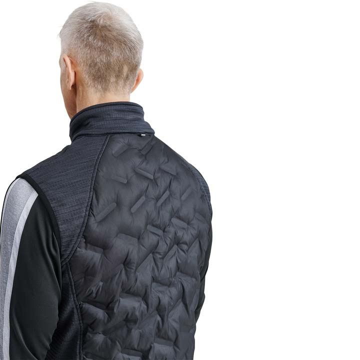 Mens Elgin hybrid vest - black