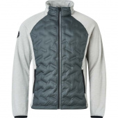 Elgin hybrid  jacket - dk.grey