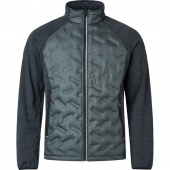 Mens Elgin hybrid  jacket - dk.grey/black