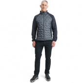 Elgin hybrid  jacket - dk.grey/black