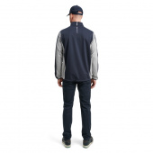 Mens Dornoch stretch jacket - navy/lt.grey