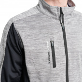 Mens Dornoch stretch jacket - black/grey
