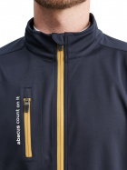 Mens Dornoch stretch jacket - navy/harvest Mens Dornoch stretch jacket - navy/harvest