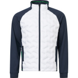 Mens Grove hybrid jacket - white/navy Mens Grove hybrid jacket - white/navy