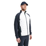 Mens Grove hybrid jacket - white/navy Mens Grove hybrid jacket - white/navy