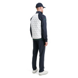 Mens Grove hybrid jacket - white/navy Mens Grove hybrid jacket - white/navy