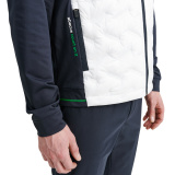 Mens Grove hybrid jacket - white/navy Mens Grove hybrid jacket - white/navy