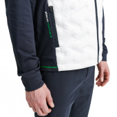 Mens Grove hybrid jacket - white/navy