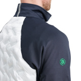 Mens Grove hybrid jacket - white/navy Mens Grove hybrid jacket - white/navy