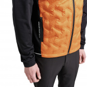 Mens Grove hybrid jacket - mandarine