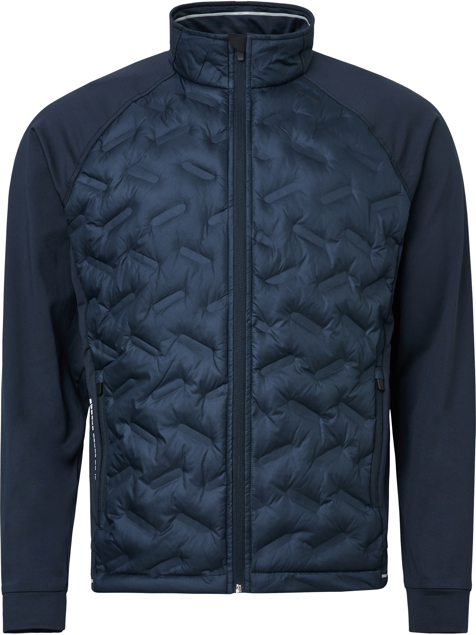 Mens Grove hybrid jacket - navy/lt.grey