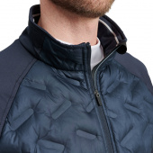 Mens Grove hybrid jacket - navy/lt.grey