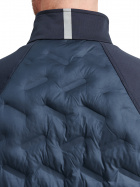 Mens Grove hybrid jacket - navy/lt.grey Mens Grove hybrid jacket - navy/lt.grey