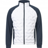 Mens Grove hybrid jacket - navy/white