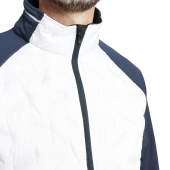 Mens Grove hybrid jacket - navy/white