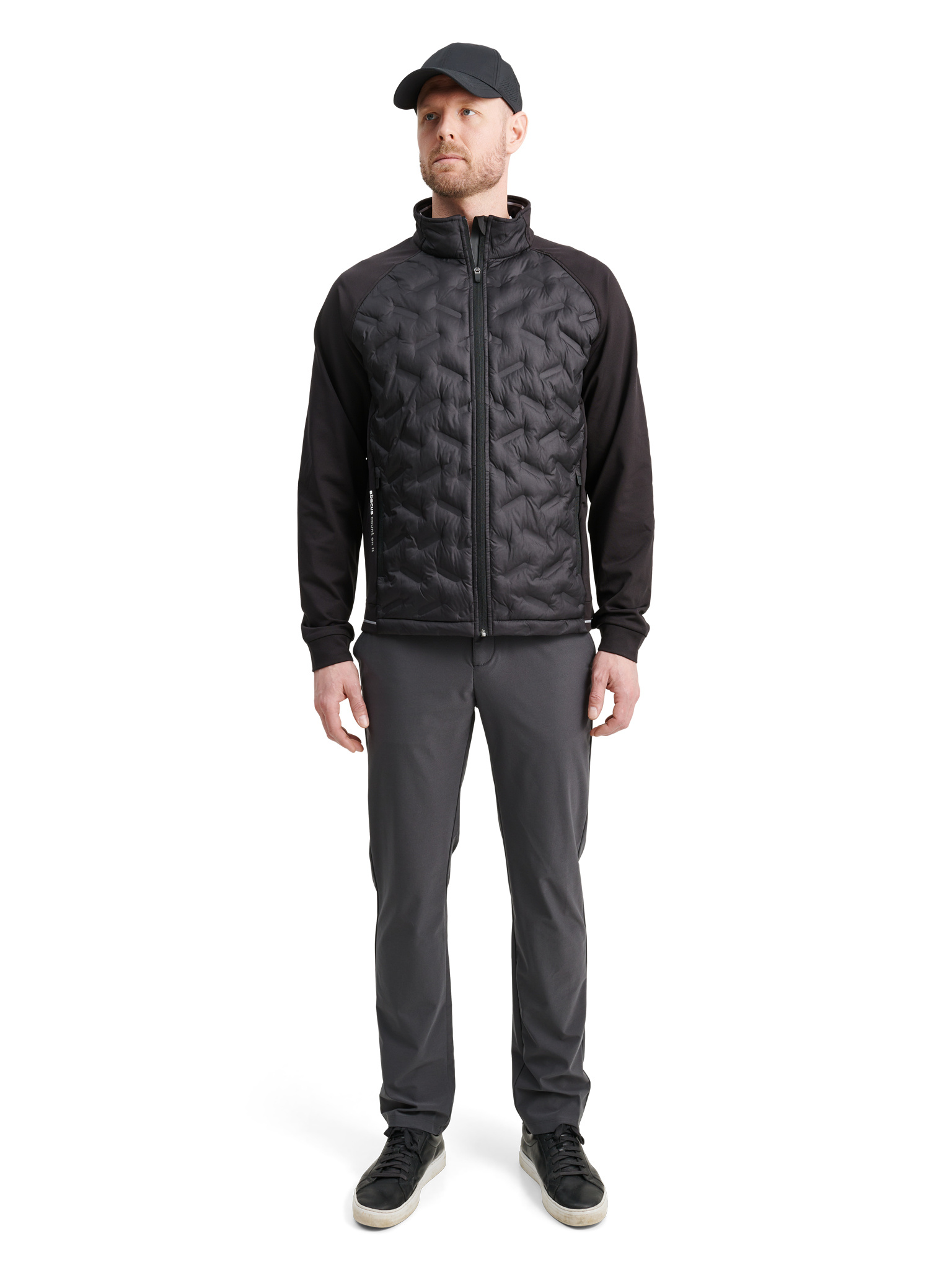 Mens Grove hybrid jacket - black