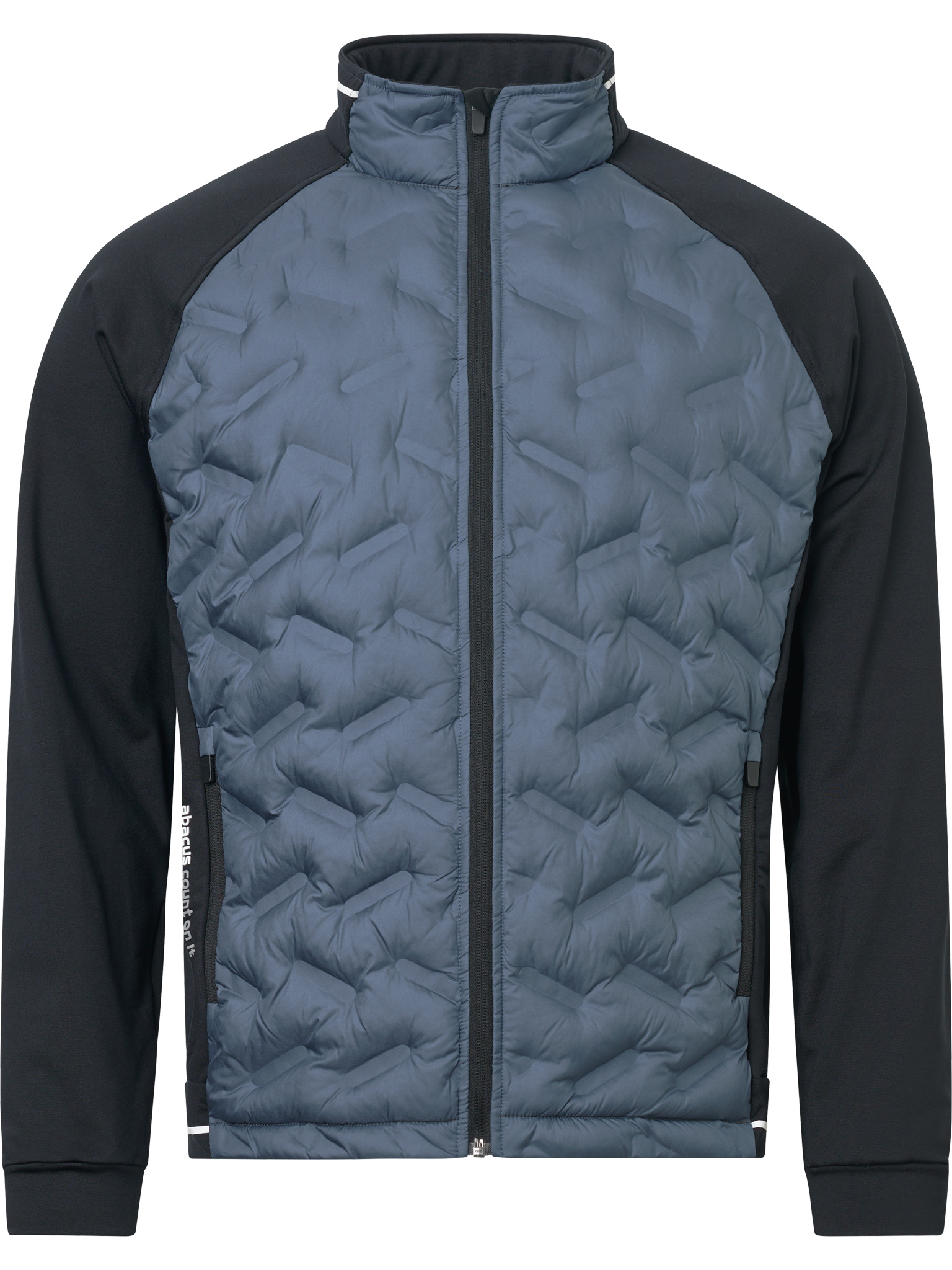 Mens Grove hybrid jacket - dusty blue