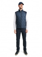 Mens Grove hybrid vest - navy/lt.grey Mens Grove hybrid vest - navy/lt.grey