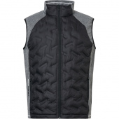Mens Grove hybrid vest - black/antracit