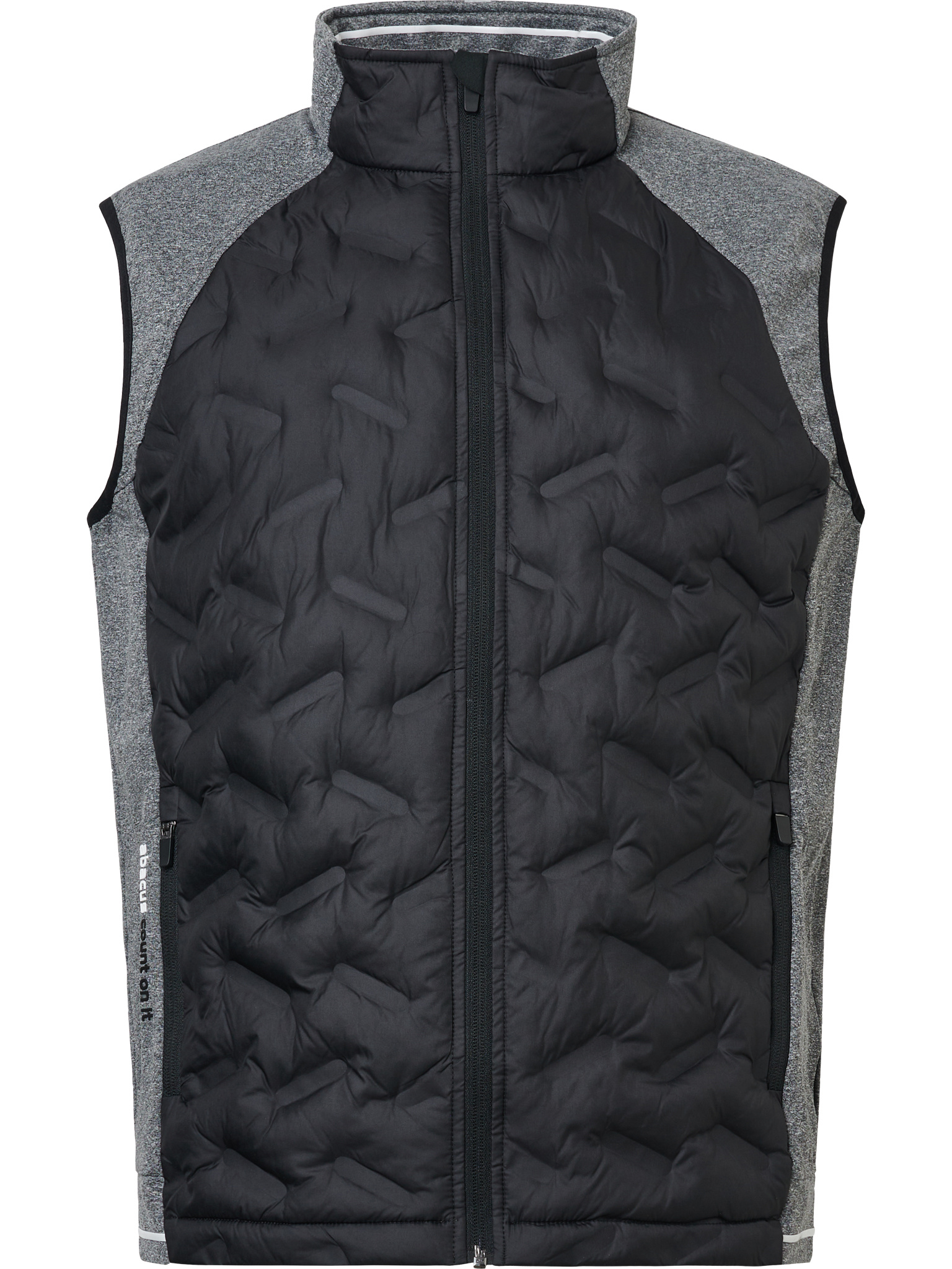 Mens Grove hybrid vest - black/antracit
