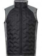 Mens Grove hybrid vest - black/antracit Mens Grove hybrid vest - black/antracit
