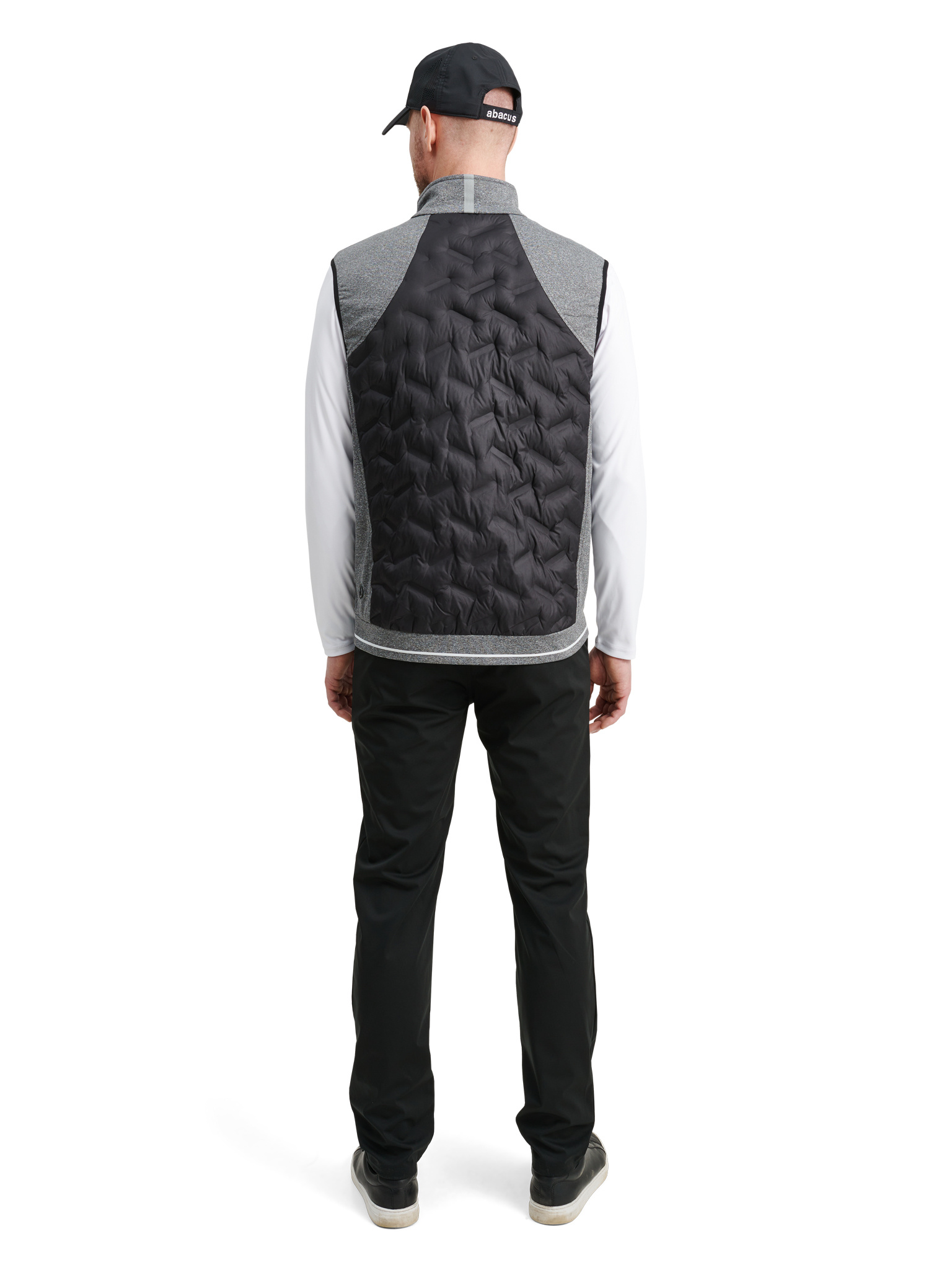 Mens Grove hybrid vest - black/antracit