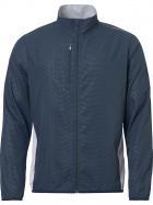 Mens Lanark stretch windjacket - navy/lt.grey Mens Lanark stretch windjacket - navy/lt.grey