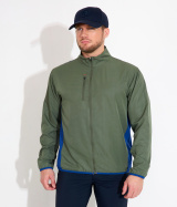 Mens Lanark stretch windjacket - forest Mens Lanark stretch windjacket - forest