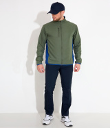 Mens Lanark stretch windjacket - forest Mens Lanark stretch windjacket - forest