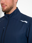 Mens Lanark stretch windshirt - navy Mens Lanark stretch windshirt - navy