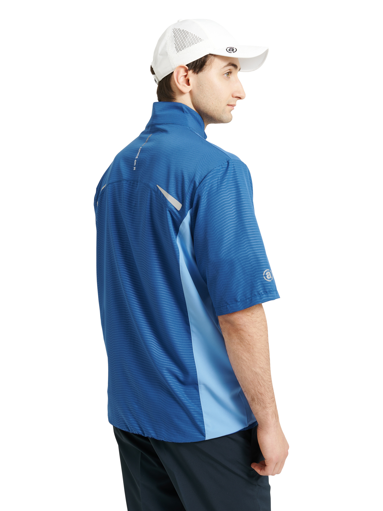 Mens Lanark stretch windshirt - heaven