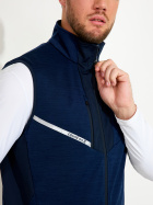Mens Ardfin softshell vest - navymelange Mens Ardfin softshell vest - navymelange