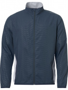Mens Lanark classics stretch windjacket - navy/lt.grey Mens Lanark classics stretch windjacket - navy/lt.grey