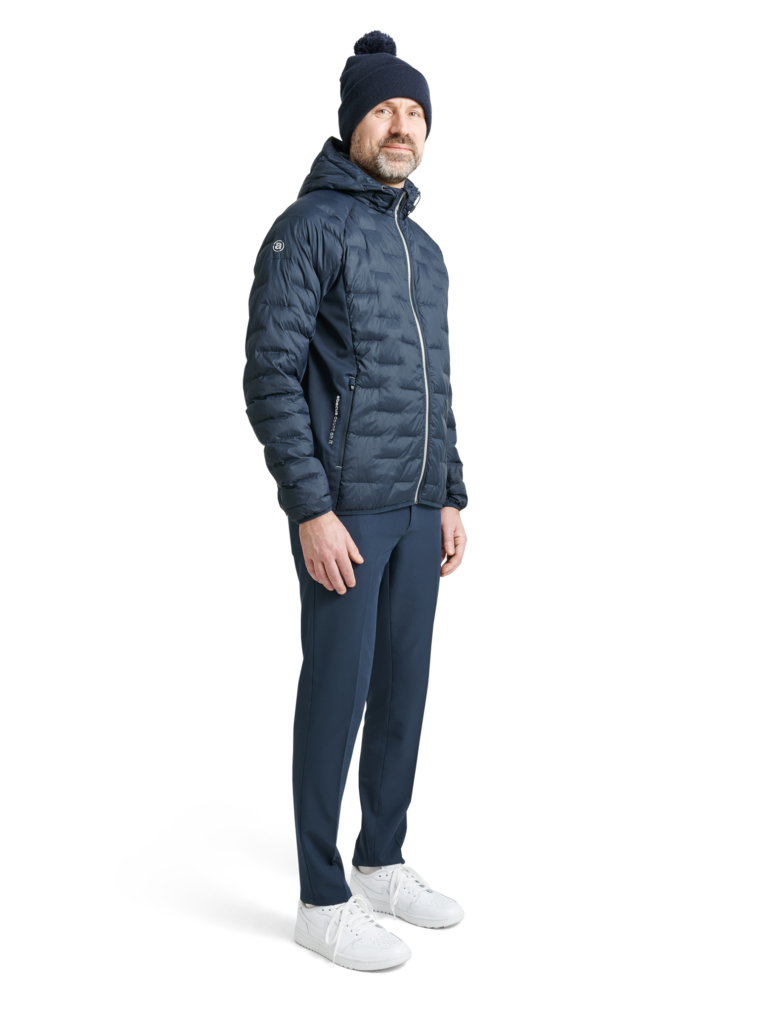 Mens Reay thermo softshell jacket - navy