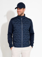 Mens Portrush hybrid jacket - navy Mens Portrush hybrid jacket - navy