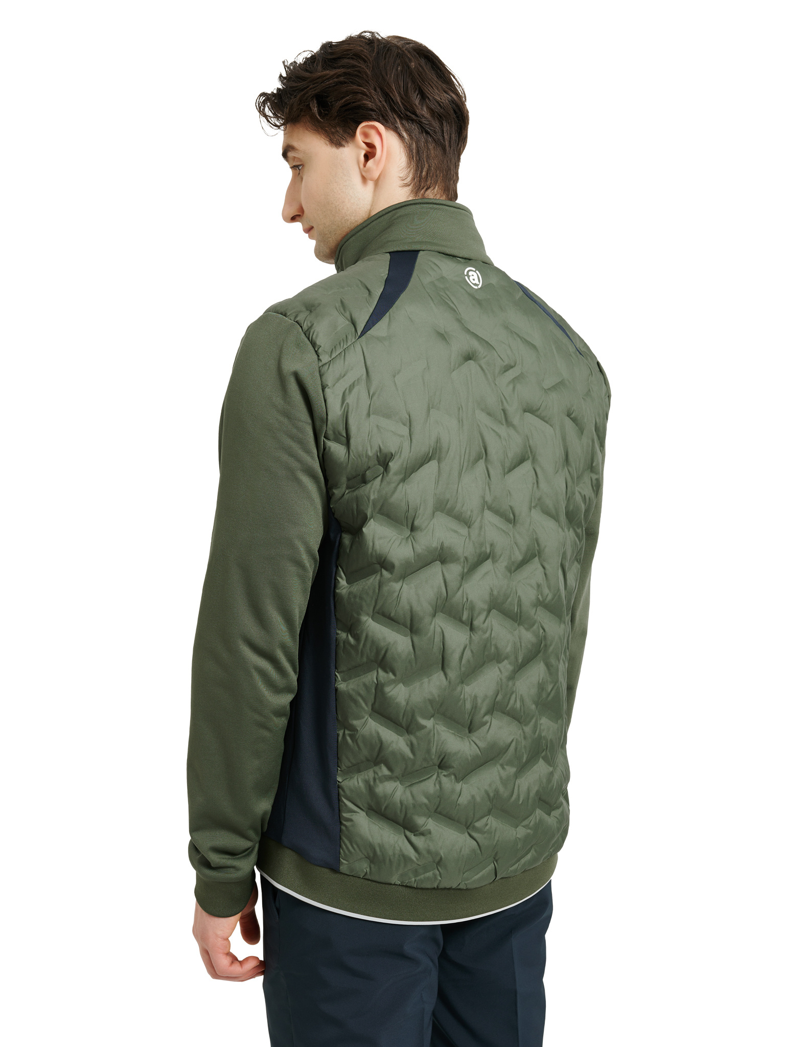 Mens Portrush hybrid jacket - forest