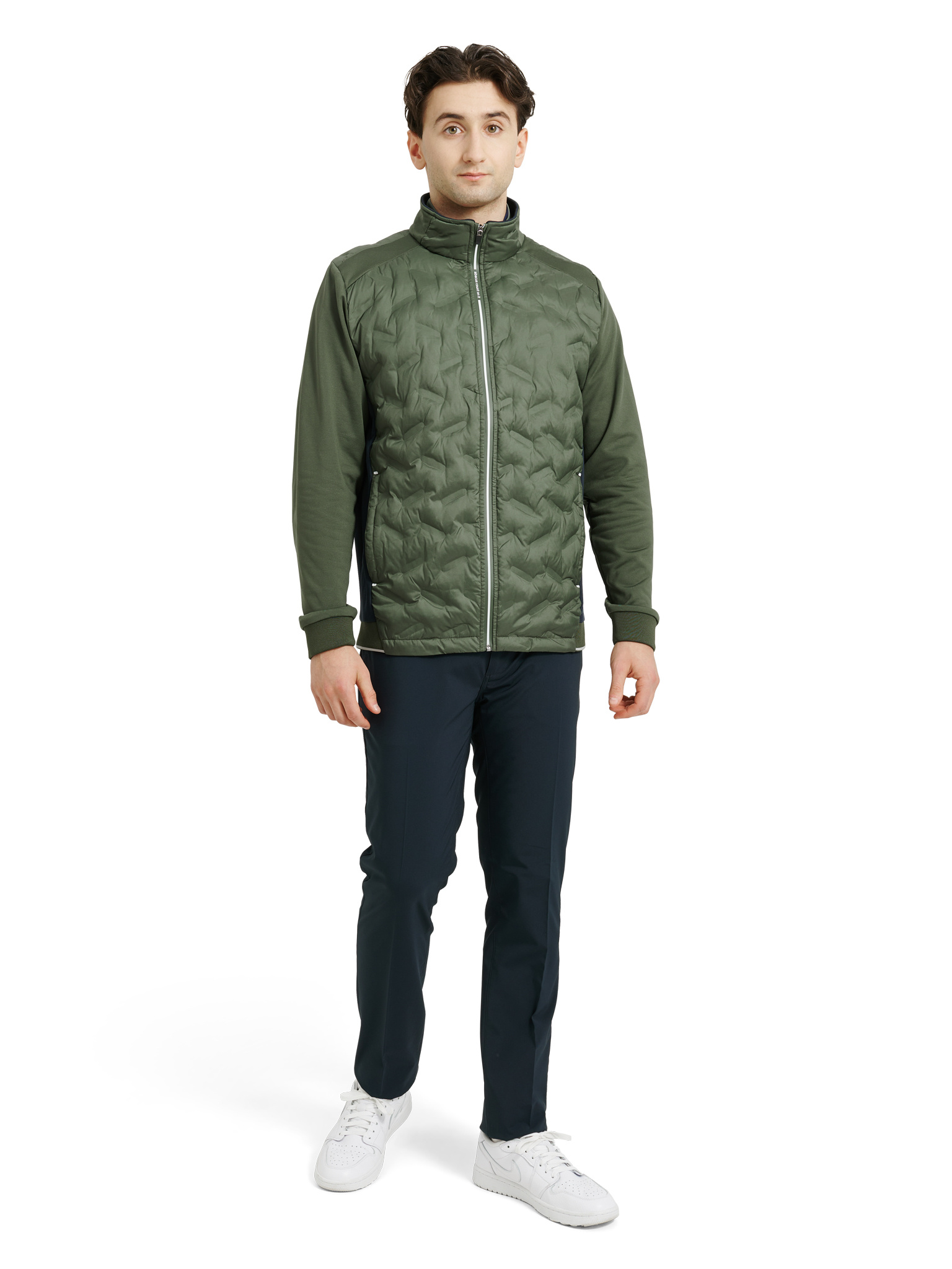 Mens Portrush hybrid jacket - forest