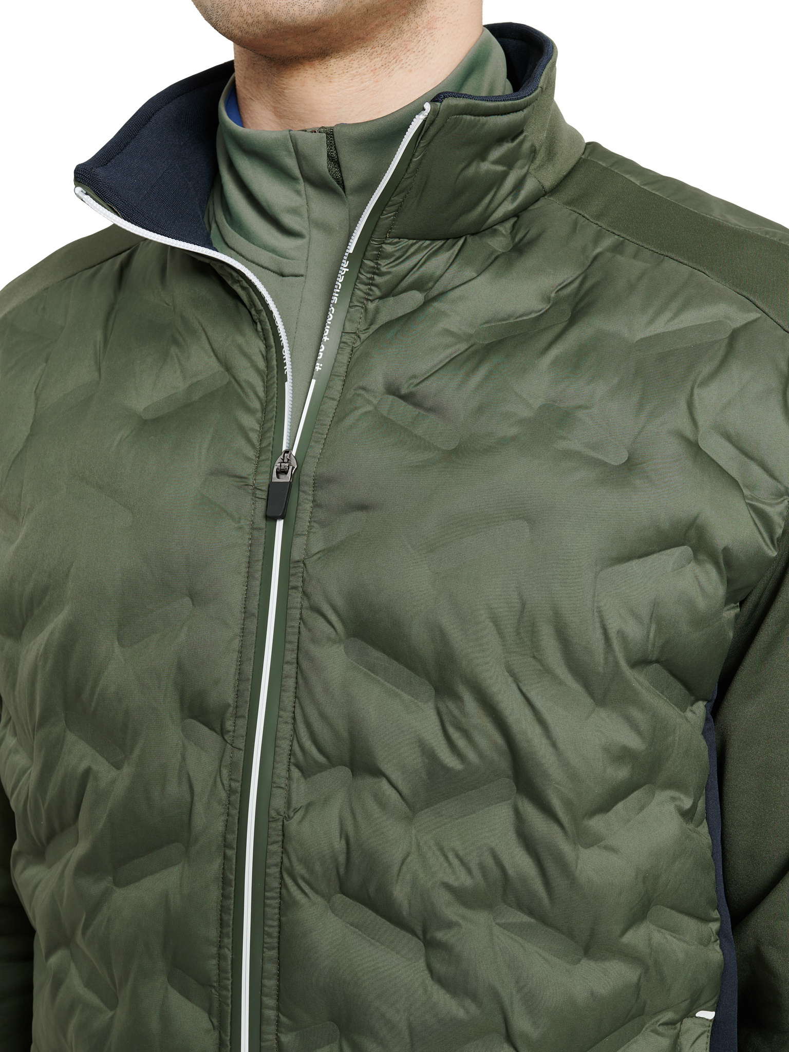 Mens Portrush hybrid jacket - forest